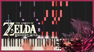 Hyrule Castle  The Legend of Zelda Breath of the Wild  Piano Cover  Sheet Music [upl. by Llerroj]