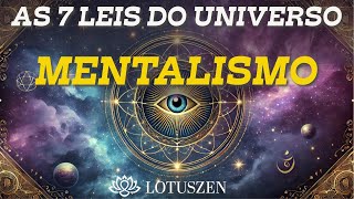 As 7 leis que regem o UNIVERSO  O MENTALISMO  Princípio 1 [upl. by Turrell846]