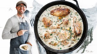 Delicious Chicken Fricassee Recipe [upl. by Asenad]