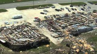 Hackleburg Tornado Damage Aerials Part 2 [upl. by Kersten]