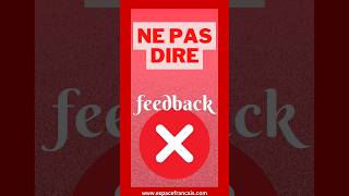 EnFrançais  ❌️ Feedback ✔️ Bilan LangueFrançaise Anglicisme FLE Feedback Bilan évaluation [upl. by Keithley]