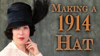 When Hats were Illegal Sewing a Goth Edwardian Hat [upl. by Anerak]