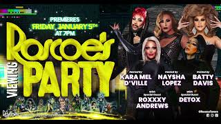 Roxxxy Andrews amp Detox  Roscoes RuPauls Drag Race Season 16 Viewing Party [upl. by Mariette610]