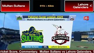 🔴Live PSL  MUL vs LAH Live 7th Match  Multan Sultans vs Lahore Qalandars Live Score cricketlive [upl. by Rida819]