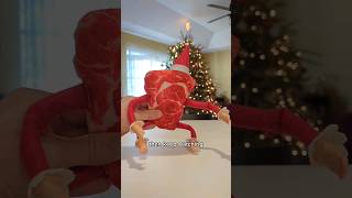 making an elfontheshelf alternative 🥩🪑 christmas weird crafts giftideas [upl. by Jefferson]