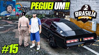 Brasilia RP2 15  PEGUEI um MUSTANG EMPRESTADO e ARRUMEI um TRAMPO GTA RP [upl. by Nylirrehs]