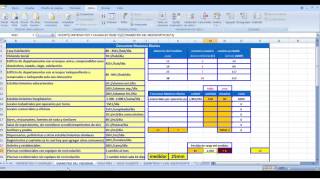 Creación de una plantilla excel para el calculo de la Presión de Agua Potable según RIDDA [upl. by Joshia433]