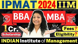 🔥IIMs BBAMBA IPM Application Form Out IPMAT 2024 Registrations  BBA From IIMsbba iim viral [upl. by Ane]