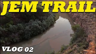 Health Vlog 02  JEM Trail near Zion National Park Run or Stationary Bike with me [upl. by Naraj841]