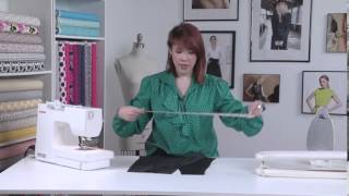 How to Sew a Bias Bound Slit PREVIEW  BurdaStyle Videos [upl. by Nwahsad]