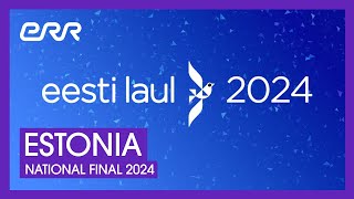 Eesti Laul  Estonia 🇪🇪  National Final  Live Stream [upl. by Ihsorih]