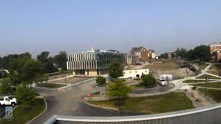 Indiana Tech Zollner Engineering Center  Warrior Field House Camera  Time Lapse  Elevatus [upl. by Edy158]