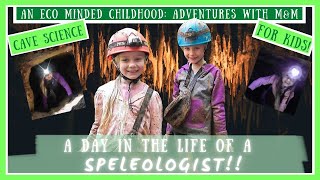 A Day In The Life of A Speleogist Adventure Cave Tours Cave Science for Kids [upl. by Htial]