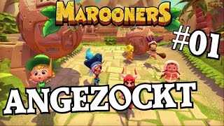 Lets play Marooners german 01 GERHD Angezockt [upl. by Oidgime]