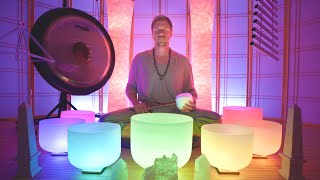 13 Chakras Activation Sound Bath  Uniting the Bodymind with the Higher Realms  13 Frequencies [upl. by Llevad394]