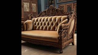 modern wooden sofa design 2024 [upl. by Cortie]