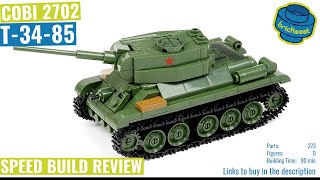 COBI 2702 T3485 Scale 148  Speed Build Review [upl. by Scharaga57]