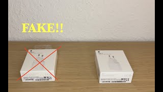 20W Apple Charger  Fake or Genuine Oct 2023 UPDATE [upl. by Naasah]