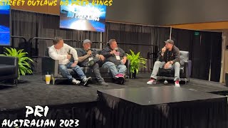 Street Outlaws No prep Kings That Australian Reunion at PRI Disco Dean Stinky Pinky [upl. by Maryn]