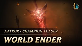 Aatrox  New Champion  Legends of Runeterra [upl. by Donell]