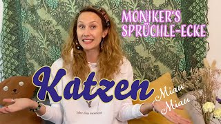 Monikers 3 beste Sprüchle zum Thema KATZEN [upl. by Spada]