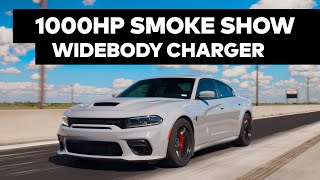 SMOKE SHOW 1000 HP Dodge Charger Widebody Hellcat Redeye Jailbreak by Hennessey [upl. by Randolf]