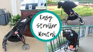 Easy Stroller Rental at Walt Disney World [upl. by Mauretta788]