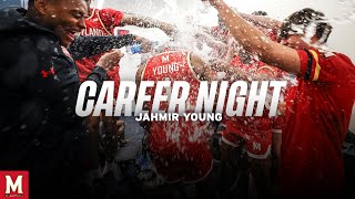 Maryland Mens Basketball  Jahmir Young Career Night [upl. by Berga]