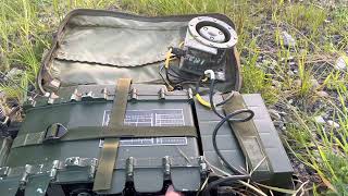 Clansman PRC 320 Military HF Portable Radio [upl. by Indys]