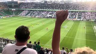 Legia Warszawa 11 Brondby IF 15082024 r Radovan Pankov gol na 11 [upl. by Yednil]