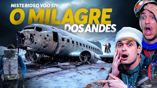 O MILAGRE DOS ANDES O Maior Milagre do Mundo  Mistério do Voo 571 [upl. by Tallou144]