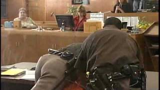 Killer Speaks To Judge Before Sentencing [upl. by Enninaej]