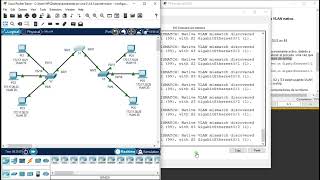 345 Packet Tracer  Configure Trunks  Configuración de enlaces troncales [upl. by Yand130]