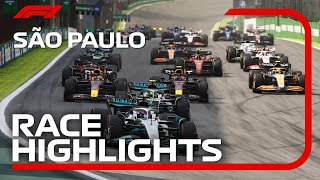 Race Highlights  2022 Sao Paulo Grand Prix [upl. by Aissej]