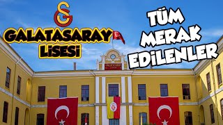 GALATASARAY LİSESİ TANITIM  LGS TABAN PUAN  YURT  HAZIRLIK SINIFI  NASIL ÖĞRENCİ ALIR 2020 [upl. by Melgar]