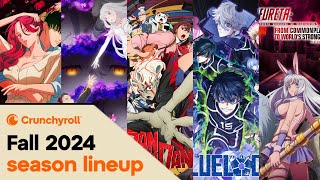 New Anime Coming to Crunchyroll in the Fall 2024 Anime Season [upl. by Windham]