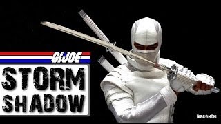 Hot Toys STORM SHADOW Gi Joe Retaliation  Unbox e Review  DiegoHDM [upl. by Haliek]