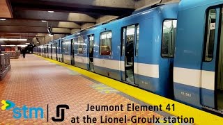 Jeumont Element 41 at the LionelGroulx station [upl. by Reisch]