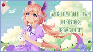 【PRACTICE SINGING】Virtual to Live【NIJISANJI EN  Enna Alouette】 [upl. by Kordula]