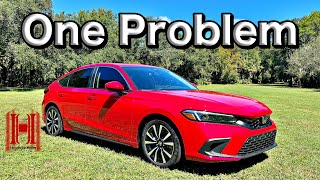 2024 Honda Civic Hatchback has ONE PROBLEM All Specs amp Test Drive [upl. by Cychosz]