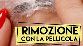 Rimozione Extension Ciglia con la pellicola [upl. by Sheelagh]