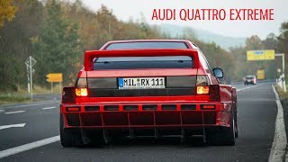 Audi Quattro Extreme Herold Motorsport at the Nürburgring towed away [upl. by Boland]