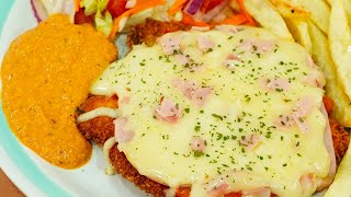 Milanesa de pollo napolitana [upl. by Eeima]