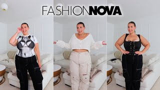 autumn Fashion Nova Curve plus size try on haul [upl. by Natek]