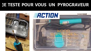 Crash Test  Je teste le Kit Pyrogravure Bois Action  Fautil craquer 😱 [upl. by Ailil509]