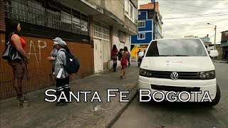 🇨🇴 REAL LIFE IN BARRIO SANTA FE BOGOTA COLOMBIA [upl. by Medardas842]