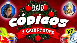 Año Nuevo 2024 🎄CAMPEONES GRATIS vía NUEVO ENLACE 🎁Codigos Promocionales Raid Shadow Legends [upl. by Adon]