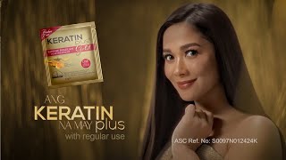 Para kay Maja ang ganda ng hair ay nakikita sa paulitulit na pagalaga with KERATINplus ✨ [upl. by Erait]