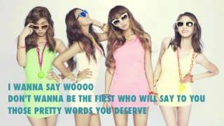 Sistar  Loving U English Version [upl. by Hook]