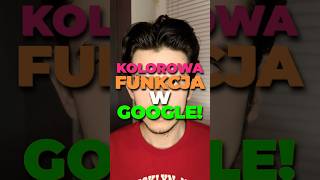 Kolorowa Funkcja w Google Wiedzieliście o tej minigierce  doWIEM się 🎨 [upl. by Proctor497]